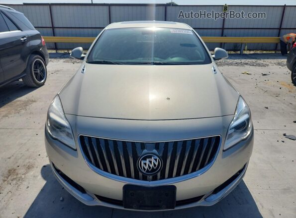 2G4GL5EX5G9139089 2016 BUICK REGAL Gold წინა ხედი
