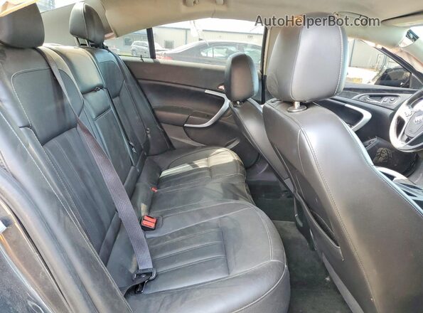 2G4GL5EX5H9147372 2017 BUICK REGAL Gray Widok tylnych siedzeń