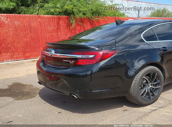 2G4GL5EX6G9111544 2016 BUICK REGAL Black უკანა მარჯვენა