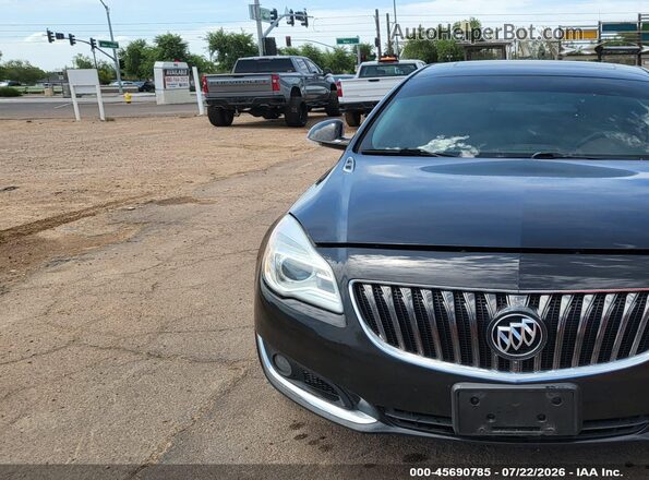 2G4GL5EX6G9111544 2016 BUICK REGAL Black სალონის 360-გრადუსიანი ხედი