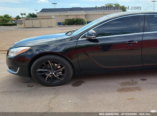 2G4GL5EX6G9111544 2016 BUICK REGAL Black ხელსაწყოთა პანელის ხედი
