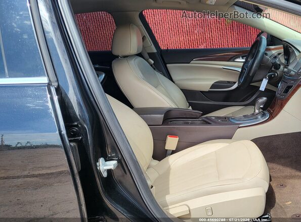 2G4GL5EX6G9111544 2016 BUICK REGAL Black წინა სალონის ხედი