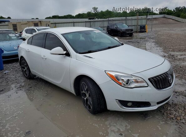 2G4GL5EX6H9117703 2017 BUICK REGAL White Przód prawy