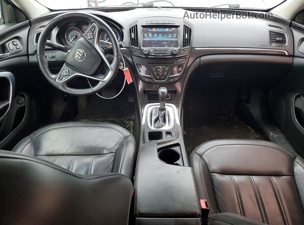 2G4GL5EX6H9117703 2017 BUICK REGAL White Widok deski rozdzielczej