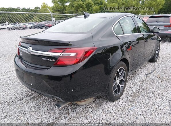 2G4GL5EX6H9148997 2017 BUICK REGAL Black Rear right