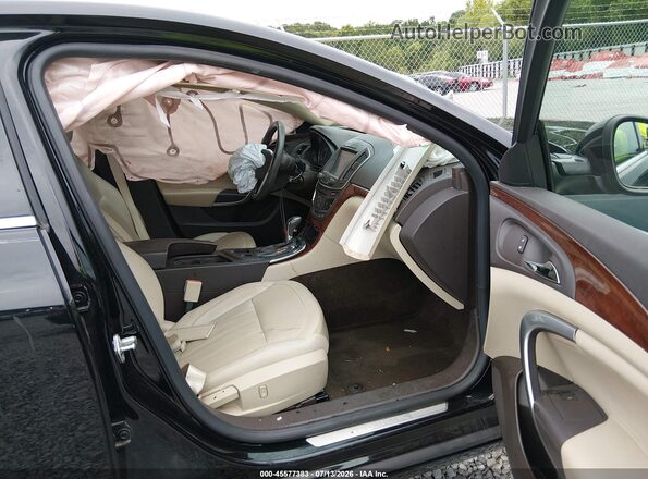 2G4GL5EX6H9148997 2017 BUICK REGAL Black Front interior view
