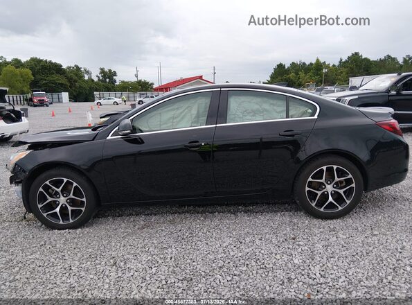 2G4GL5EX6H9148997 2017 BUICK REGAL Black 360 interior view