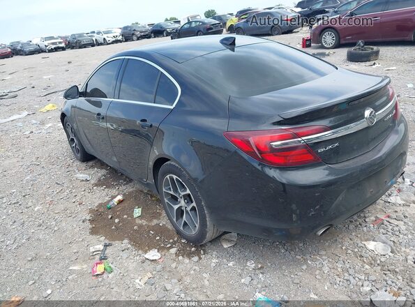 2G4GL5EX7H9102563 2017 BUICK REGAL Black Trasero izquierdo
