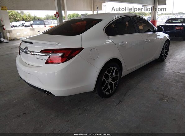2G4GL5EX9H9108705 2017 BUICK REGAL White Rear right