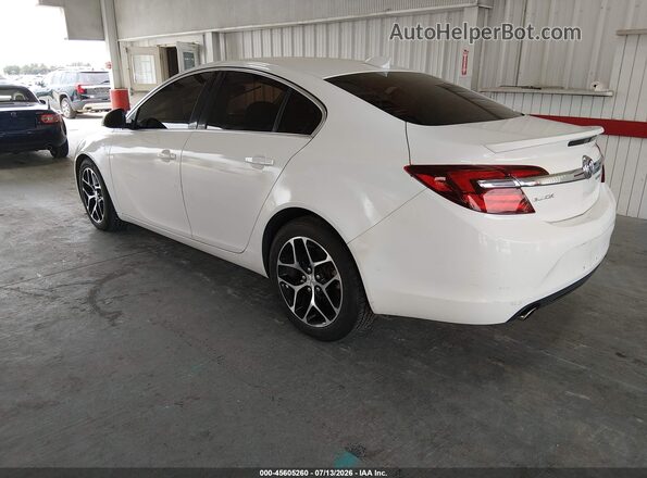 2G4GL5EX9H9108705 2017 BUICK REGAL White Rear left