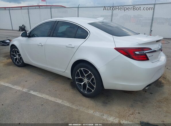 2G4GL5EX9H9141350 2017 BUICK REGAL White Rear left
