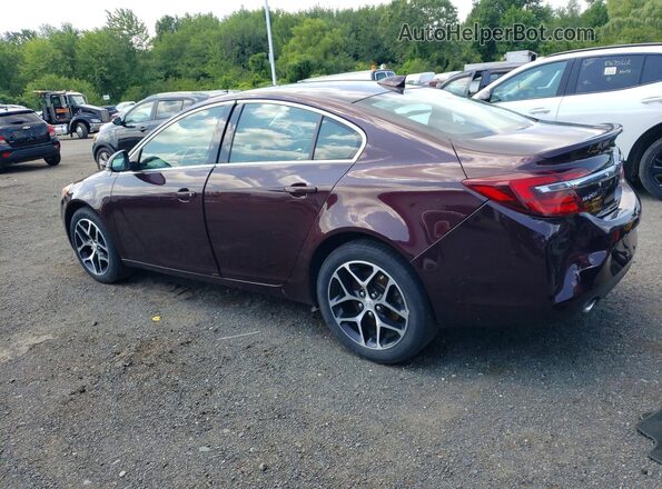 2G4GL5EXXH9117073 2017 BUICK REGAL Purple Rear left