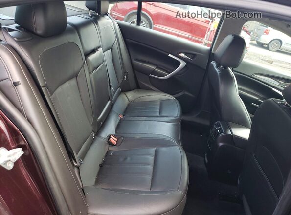 2G4GL5EXXH9117073 2017 BUICK REGAL Purple Rear seats view