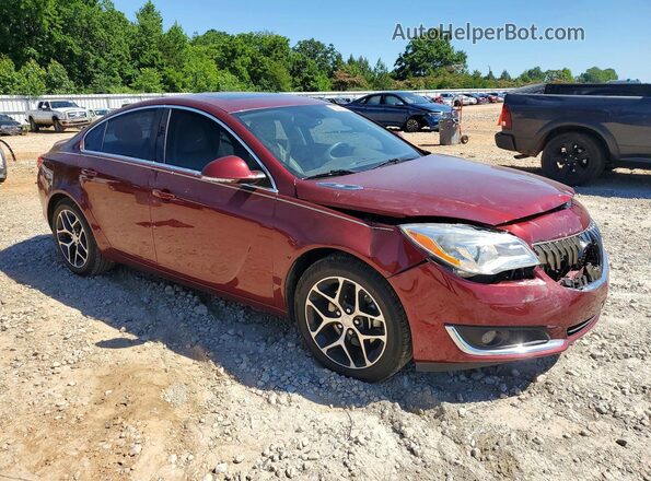 2G4GL5EXXH9136142 2017 BUICK REGAL Red Передня права чверть