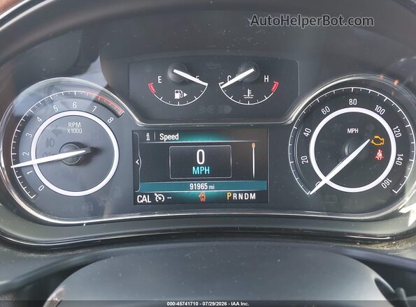 2G4GR5GX3H9102295 2017 BUICK REGAL White უკანა სავარძლების ხედი