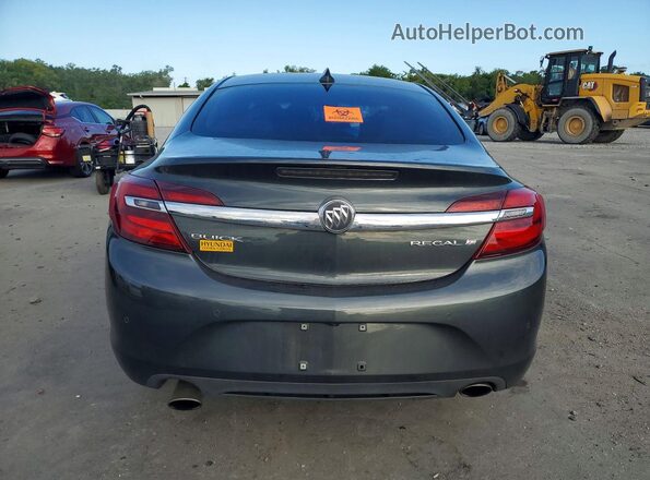 2G4GR5GX9H9122017 2017 BUICK REGAL Gray Հետևի տեսք