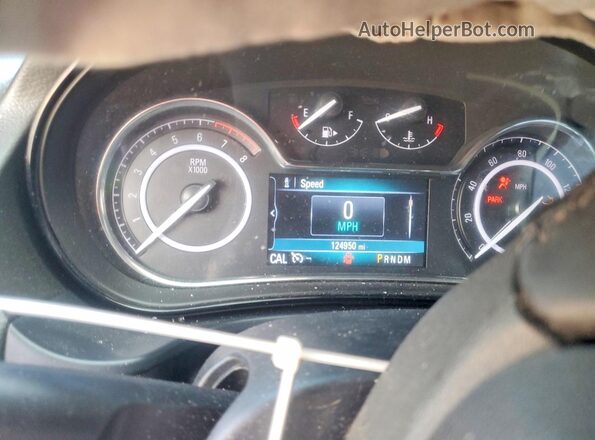 2G4GR5GX9H9122017 2017 BUICK REGAL Gray Սարքավորումների վահանակի տեսք