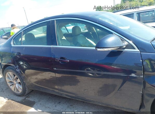 2G4GS5GX1G9191030 2016 BUICK REGAL Dark Blue Вид задньої частини салону