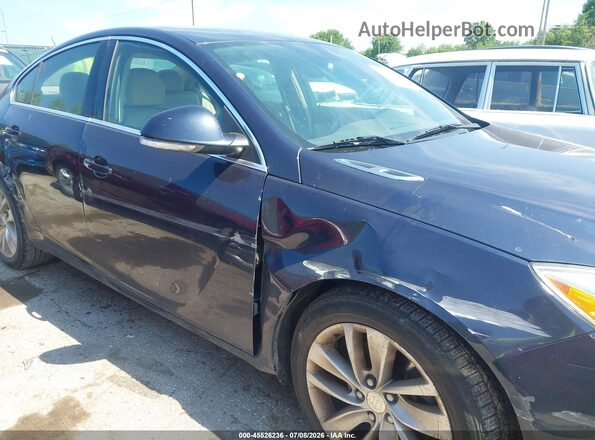 2G4GS5GX1G9191030 2016 BUICK REGAL Dark Blue Вид спереду
