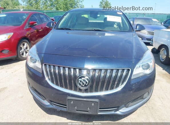 2G4GS5GX1G9191030 2016 BUICK REGAL Dark Blue Вид щитка приладів
