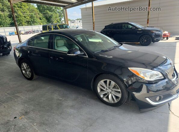 2G4GS5GX1G9201328 2016 BUICK REGAL Black წინა მარჯვენა