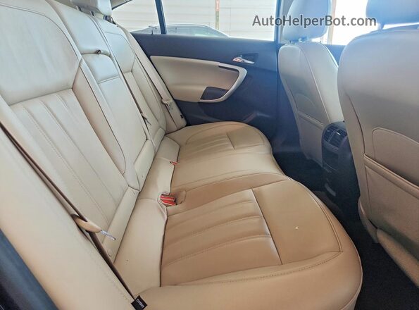 2G4GS5GX1G9201328 2016 BUICK REGAL Black უკანა სავარძლების ხედი