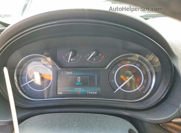 2G4GS5GX2G9142077 2016 BUICK REGAL Белый Вид щитка приборов