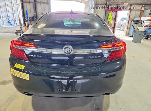 2G4GS5GX3G9187545 2016 BUICK REGAL Black Հետևի տեսք