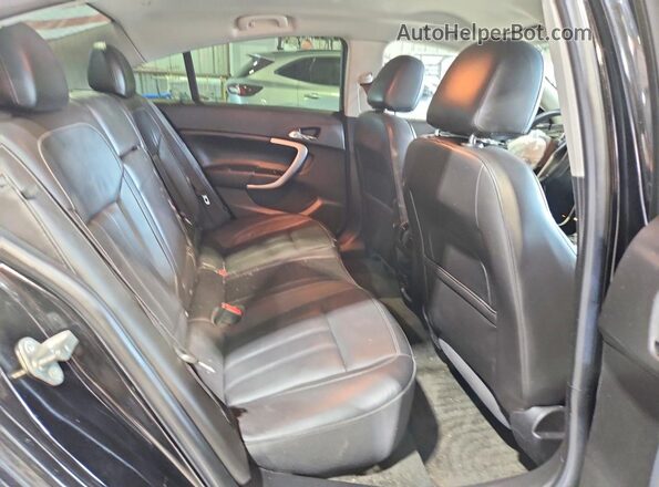 2G4GS5GX3G9187545 2016 BUICK REGAL Black Հետևի նստատեղերի տեսք