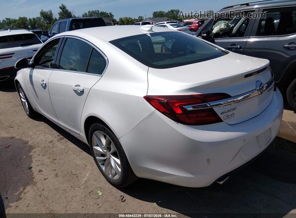 2G4GS5GX4G9180815 2016 BUICK REGAL Белый Задняя левая четверть