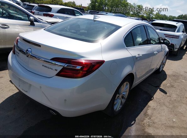 2G4GS5GX4G9180815 2016 BUICK REGAL Белый Задняя правая четверть