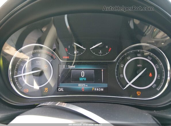 2G4GS5GX4G9180815 2016 BUICK REGAL Белый Вид задних сидений