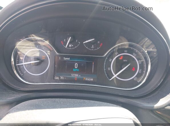 2G4GS5GX5G9201879 2016 BUICK REGAL Black Вид задніх сидінь