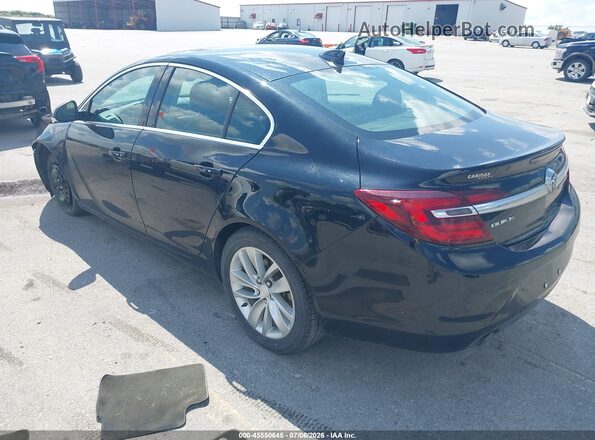 2G4GS5GX5G9201879 2016 BUICK REGAL Black Задня ліва чверть