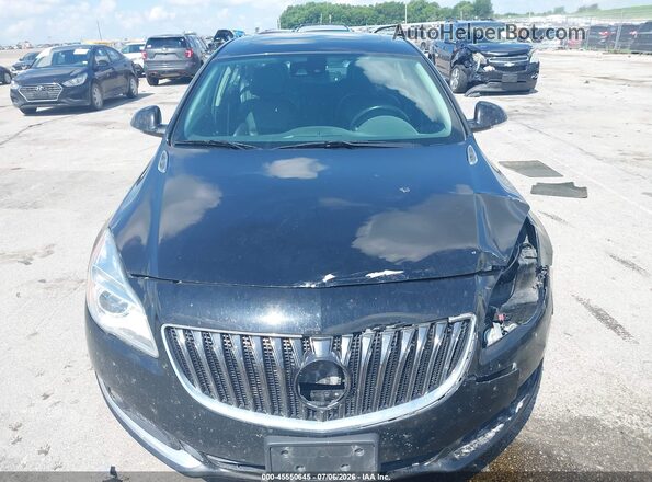 2G4GS5GX5G9201879 2016 BUICK REGAL Black Вид щитка приладів
