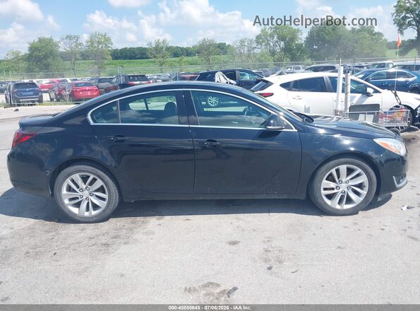 2G4GS5GX5G9201879 2016 BUICK REGAL Black Вид задньої частини салону