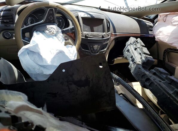 2G4GS5GX6G9127808 2016 BUICK REGAL White Առջևի վահանակի տեսք