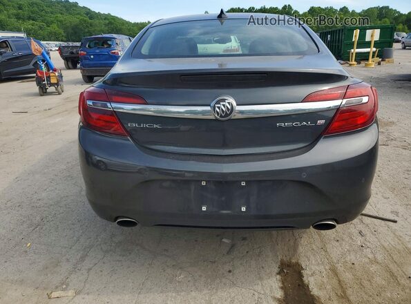 2G4GS5GX7G9121824 2016 BUICK REGAL Gray Widok z tyłu