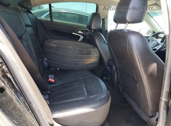 2G4GS5GX7G9202130 2016 BUICK REGAL Black Vista de los asientos traseros