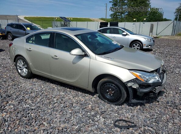 2G4GS5GX7G9207859 2016 BUICK REGAL Beige Передня права чверть