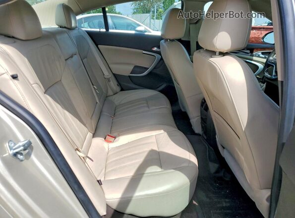 2G4GS5GX7G9207859 2016 BUICK REGAL Beige Вид задніх сидінь