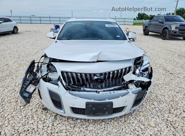 2G4GU5GX1G9200352 2016 BUICK REGAL White Вид спереду