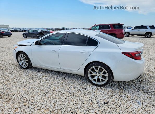 2G4GU5GX1G9200352 2016 BUICK REGAL White Задня ліва чверть