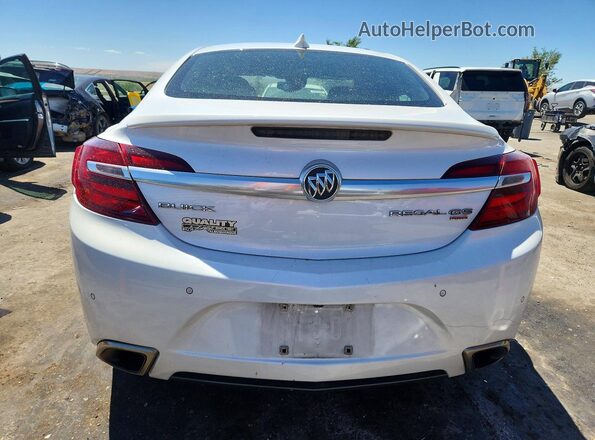 2G4GU5GX2H9151440 2017 BUICK REGAL White Widok z tyłu