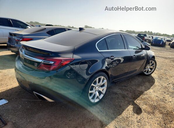 2G4GV5GX8G9185393 2016 BUICK REGAL Black Задня права чверть