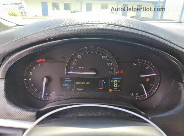 2G61L5S32H9164399 2017 CADILLAC XTS Black Вид щитка приладів