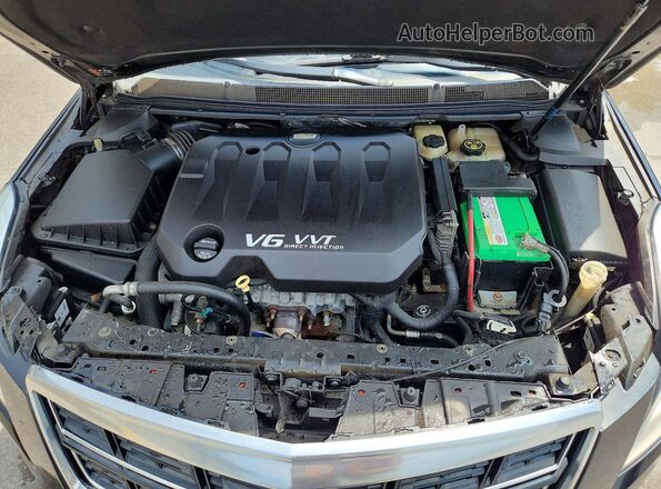 2G61L5S3XH9112860 2017 CADILLAC XTS Black Widok wnętrza z tyłu
