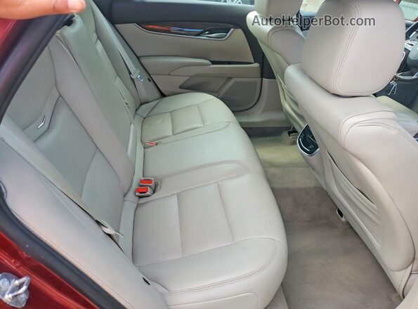 2G61M5S31G9128280 2016 CADILLAC XTS Burgundy Vista de los asientos traseros