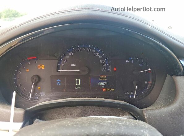 2G61M5S31G9128280 2016 CADILLAC XTS Burgundy Vista del cuadro de instrumentos