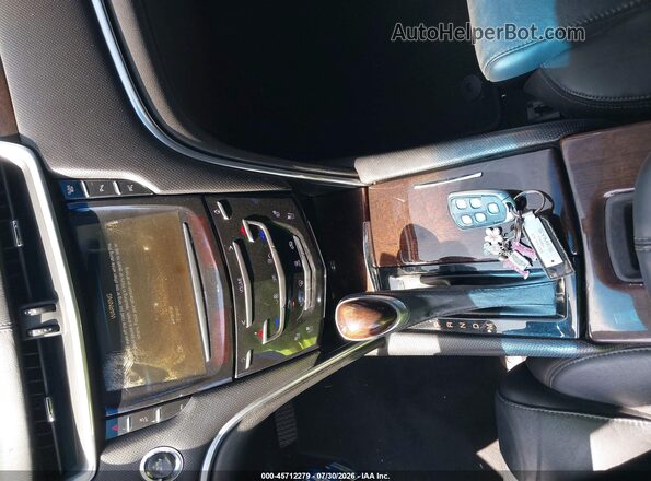 2G61M5S33H9140710 2017 CADILLAC XTS Black Вид панелі приладів
